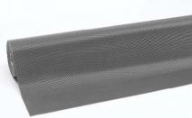 Wykładzina przemysłowa, ergonomiczna Chodniki, typ Rib`n`Roll 100 cm x 10 m x 3 mm, obszar suchy/mokry, kolor szary